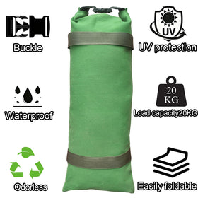 Ywkdnf thickened canvas sandbags demonstrate sturdy, leak-resistant containment