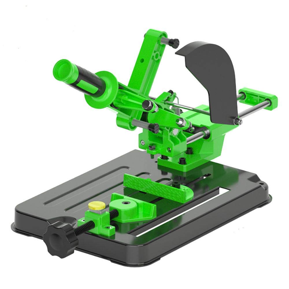 YWY Upgrade Angle Grinder Stand front view demonstrates universal fit for multiple grinders