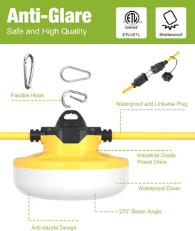 YXL 130W IK07 rugged construction withstands harsh jobsite conditions