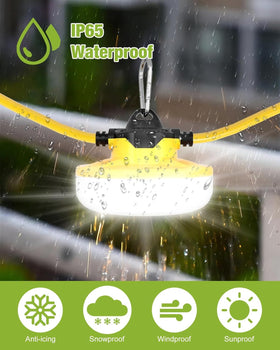 YXL 130W IP65 waterproof rating protects fixtures outdoors