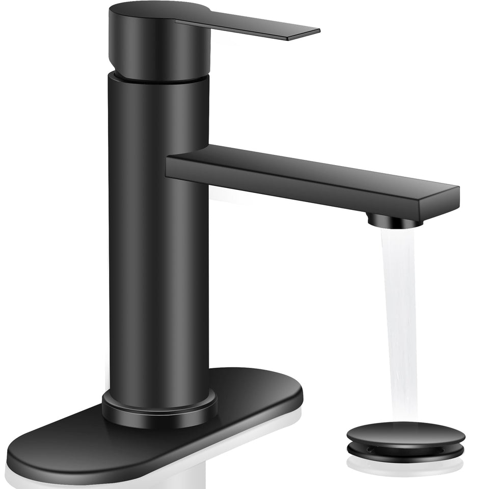 YXOCVIR bathroom faucet base—compatible with single- or three-hole vanities for flexible installs.