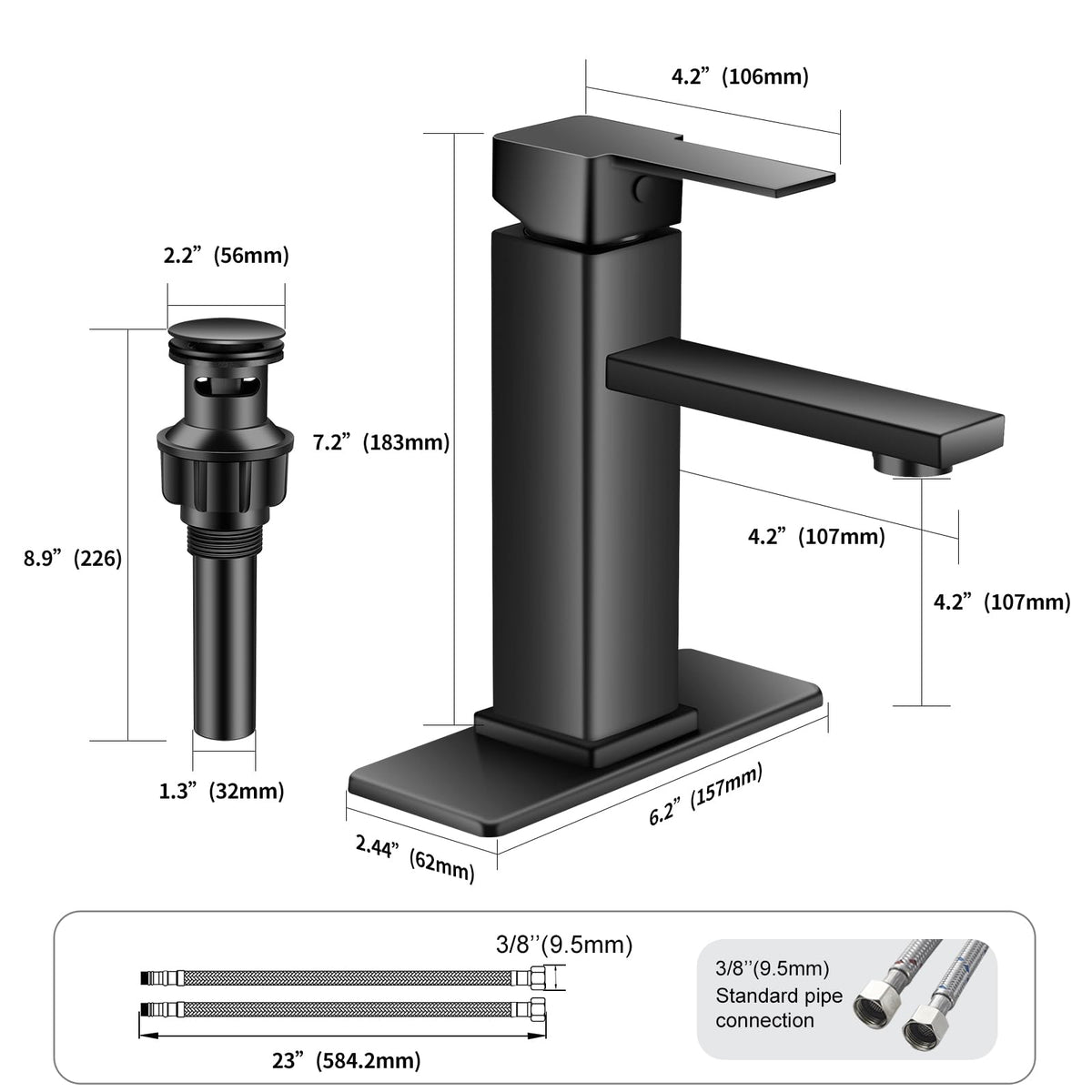 YXOCVIR faucet installed in an RV sink shows versatile travel use