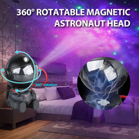 YXQUA astronaut projection with high-def lens for clear galaxy details.