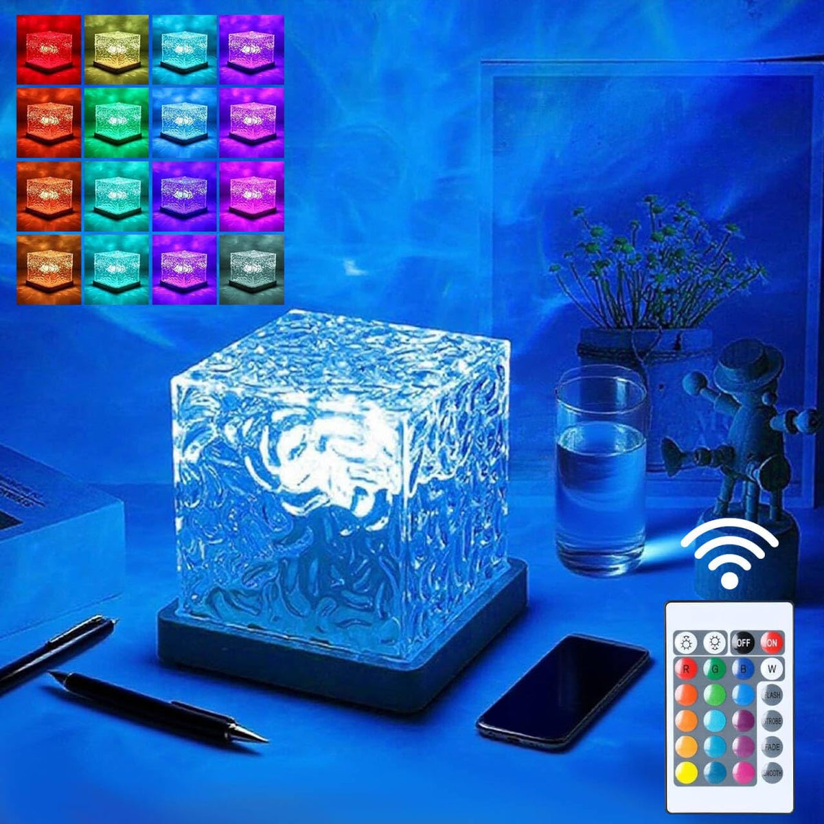 YXQUA Northern Lights projector ceiling ambient glow for cozy nights.