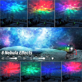 YXQUA Star Projector with 8 remote modes enables easy ambiance tweaks.