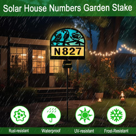 YY Gardenia solar-powered yard light for easy outdoor illumination