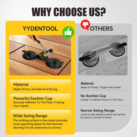 YYDENTOOL corner-gap repair shows efficiency in narrow spaces with angled design.