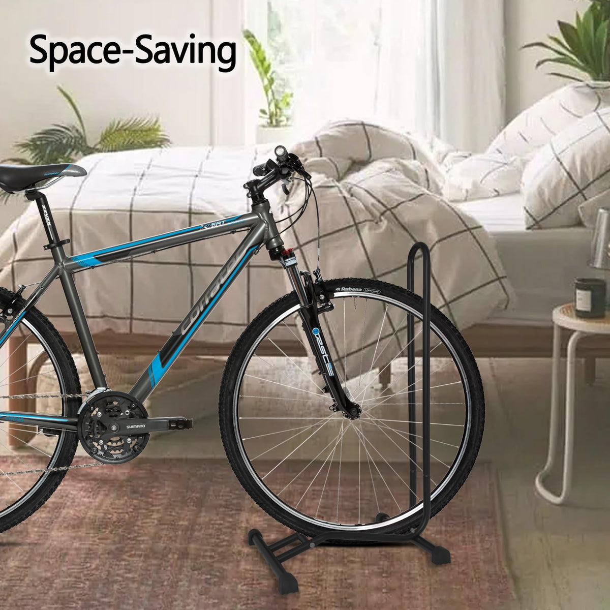 YYDS Bike Stand features durable steel construction for regular use