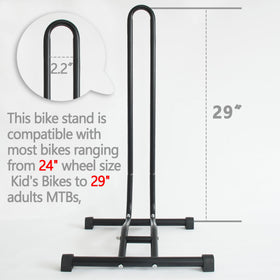 YYDS Bike Stand packaging with simple assembly instructions