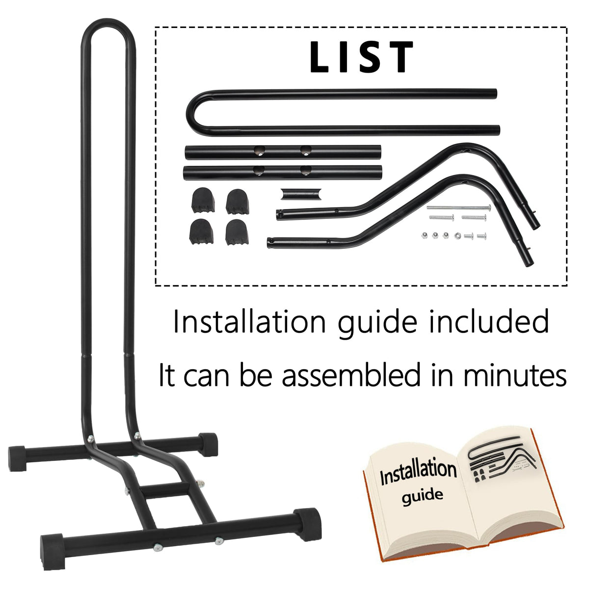 YYDS Bike Stand is lightweight and portable for easy handling