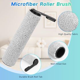 YYDSLEE Version 1 rinseable brush rolls keep floors scratch-free.