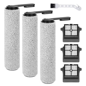 YYDSLEE Version 1 roller brushes for Floor One S7 PRO and S6 enable wide-area cleaning.