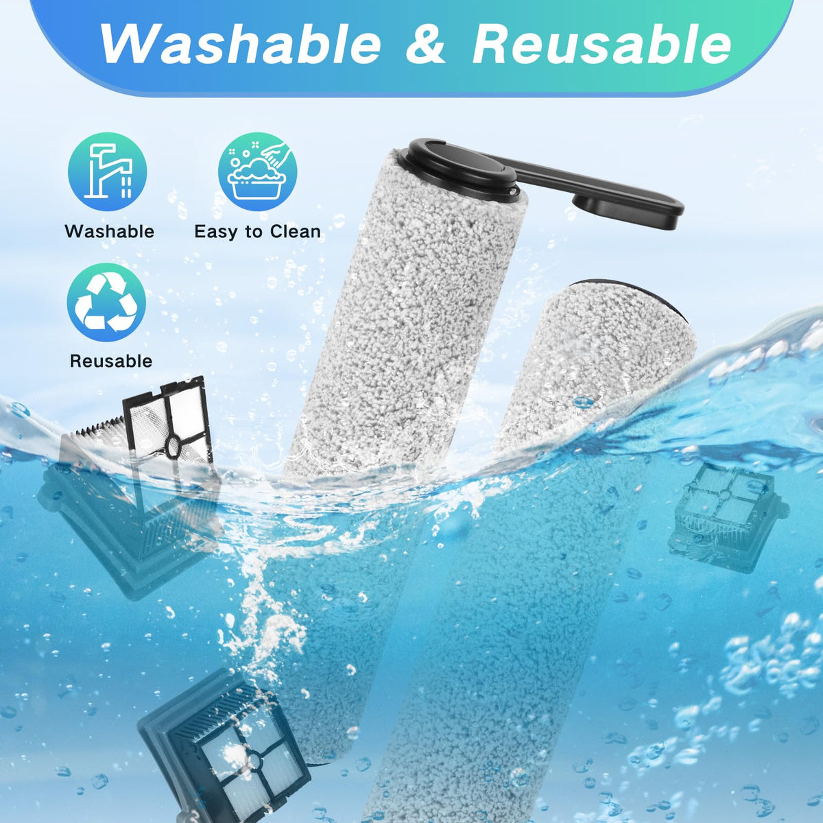 YYDSLEE Version 1 seven-piece replacement set for convenient maintenance.