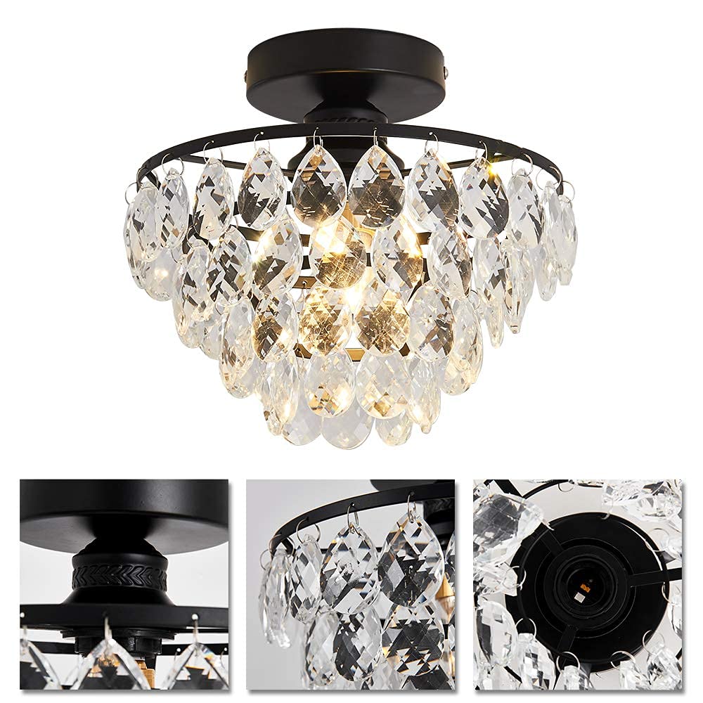 YYJLX small ceiling fixture with nine-inch profile ideal for closets