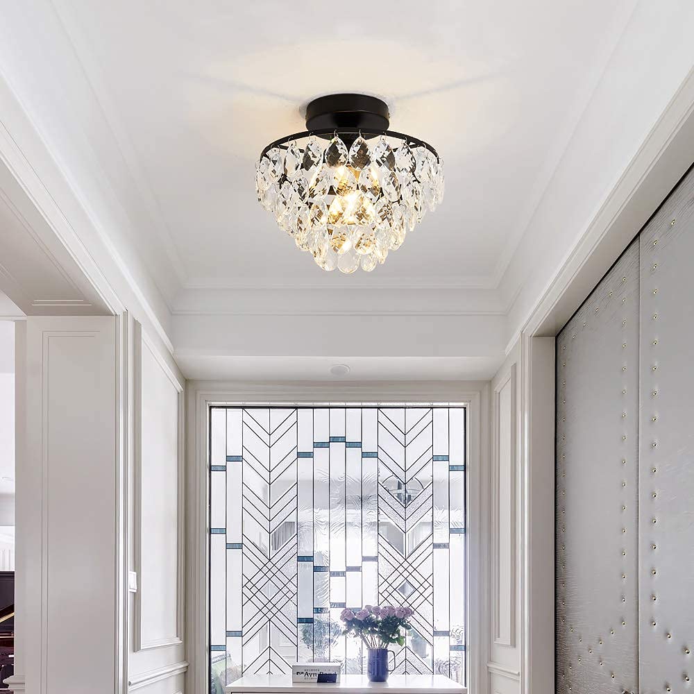 YYJLX compact ceiling light ships with installation hardware and manual