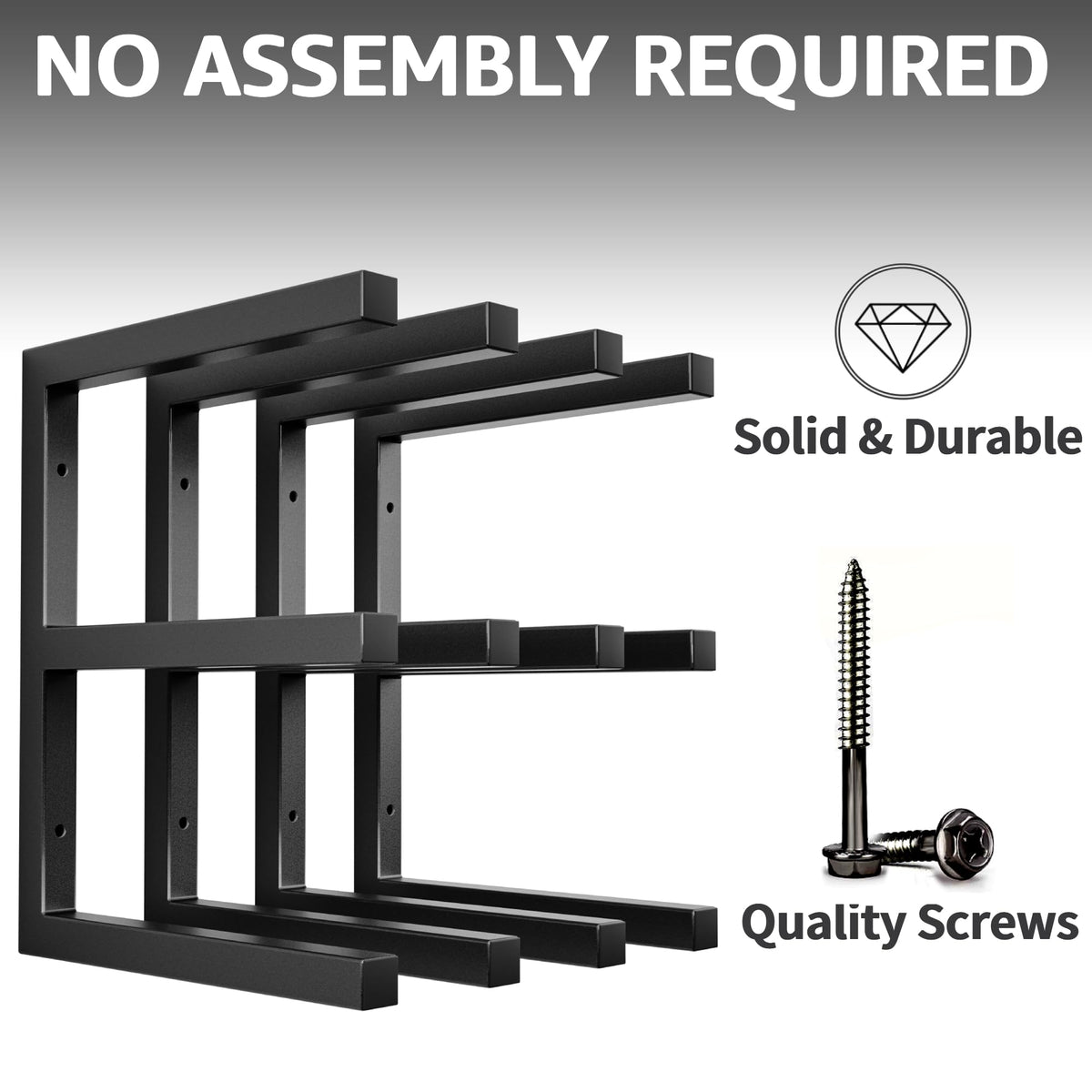 YYR heavy-duty shelf shows up to 200 lbs per level for sturdy storage.