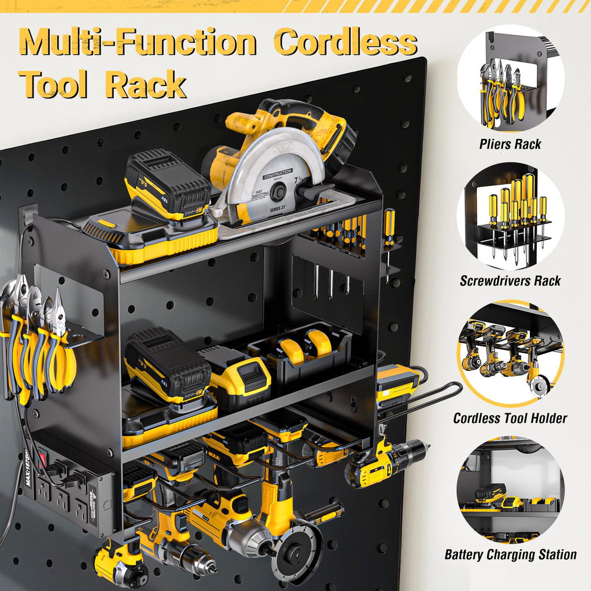 YYR 16-inch stud design for secure wall mounting