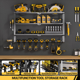 YYR heavy-duty metal construction delivers sturdy storage for heavy tools and gear