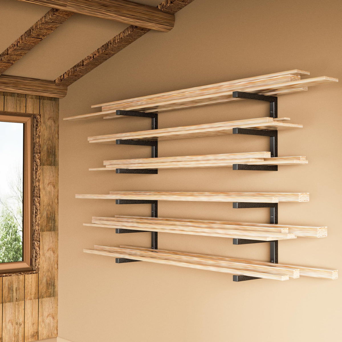 YYR versatile usage suits indoor and outdoor spaces for organized, accessible materials.