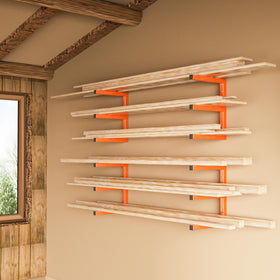 YYR wall-mounted system boosts organization and accessibility.