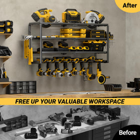 YYR wall-mount installation kit makes setup quick and stable.