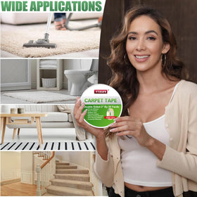 YYXLIFE tape works on wood, vinyl, concrete and other outdoor surfaces.