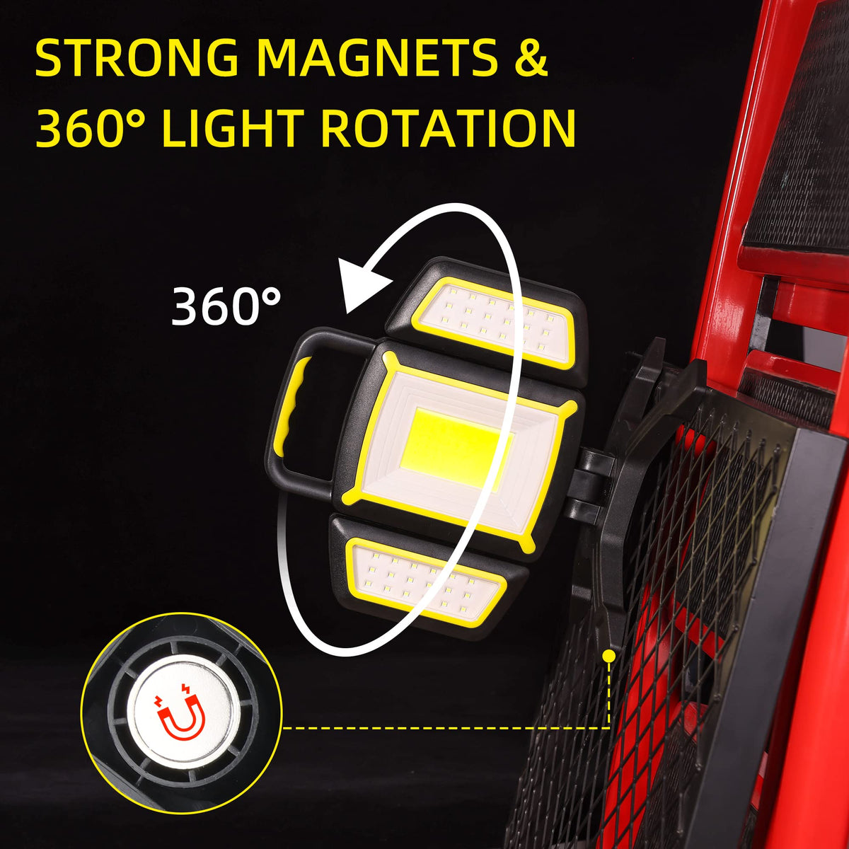 YZONI tripod mount enables stable positioning for inspections