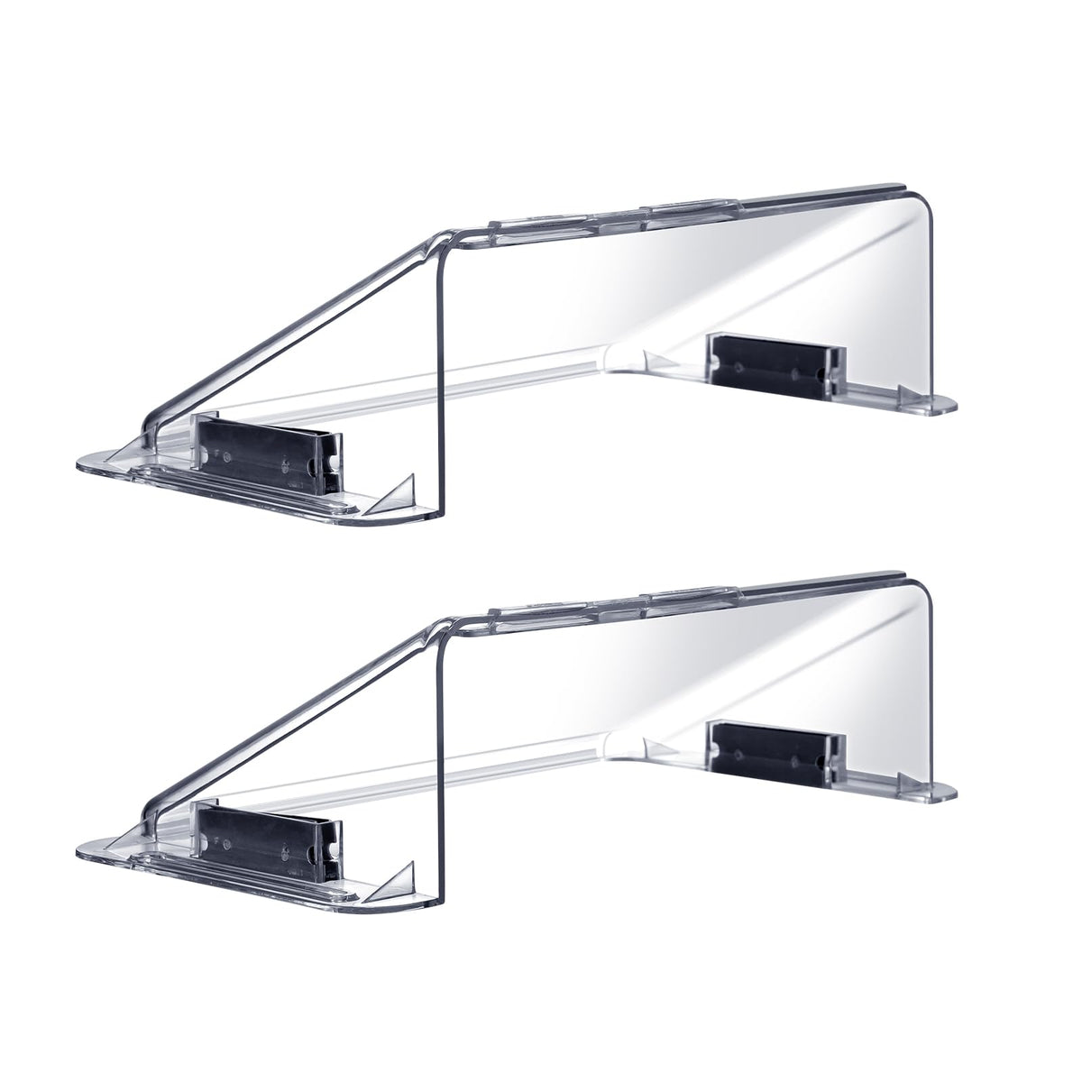 YZXTECNIP adjustable vent deflector on baseboard with magnetic hold, easy installation.