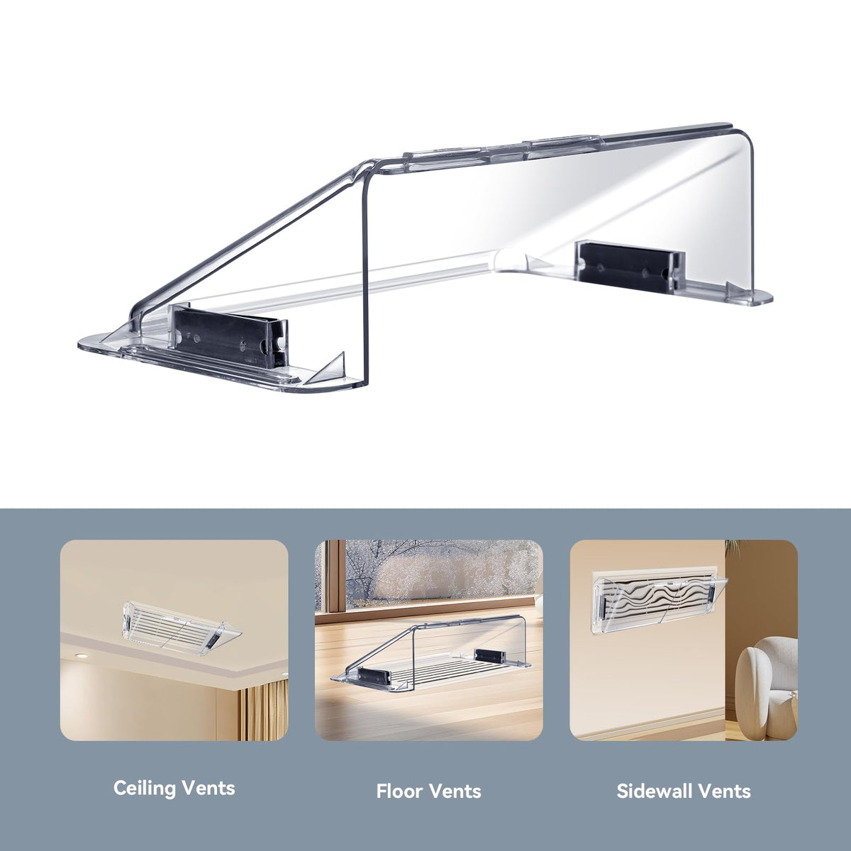 YZXTECNIP vent deflector with durable materials for long-lasting use.
