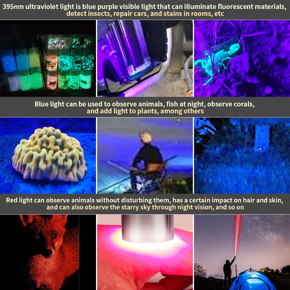 YZYOE gemstone flashlight illuminates minerals with bright output for precise checks