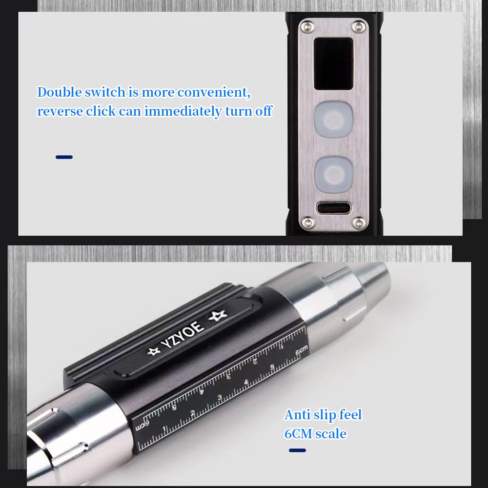 YZYOE USB-rechargeable flashlight charging to power on-site tasks