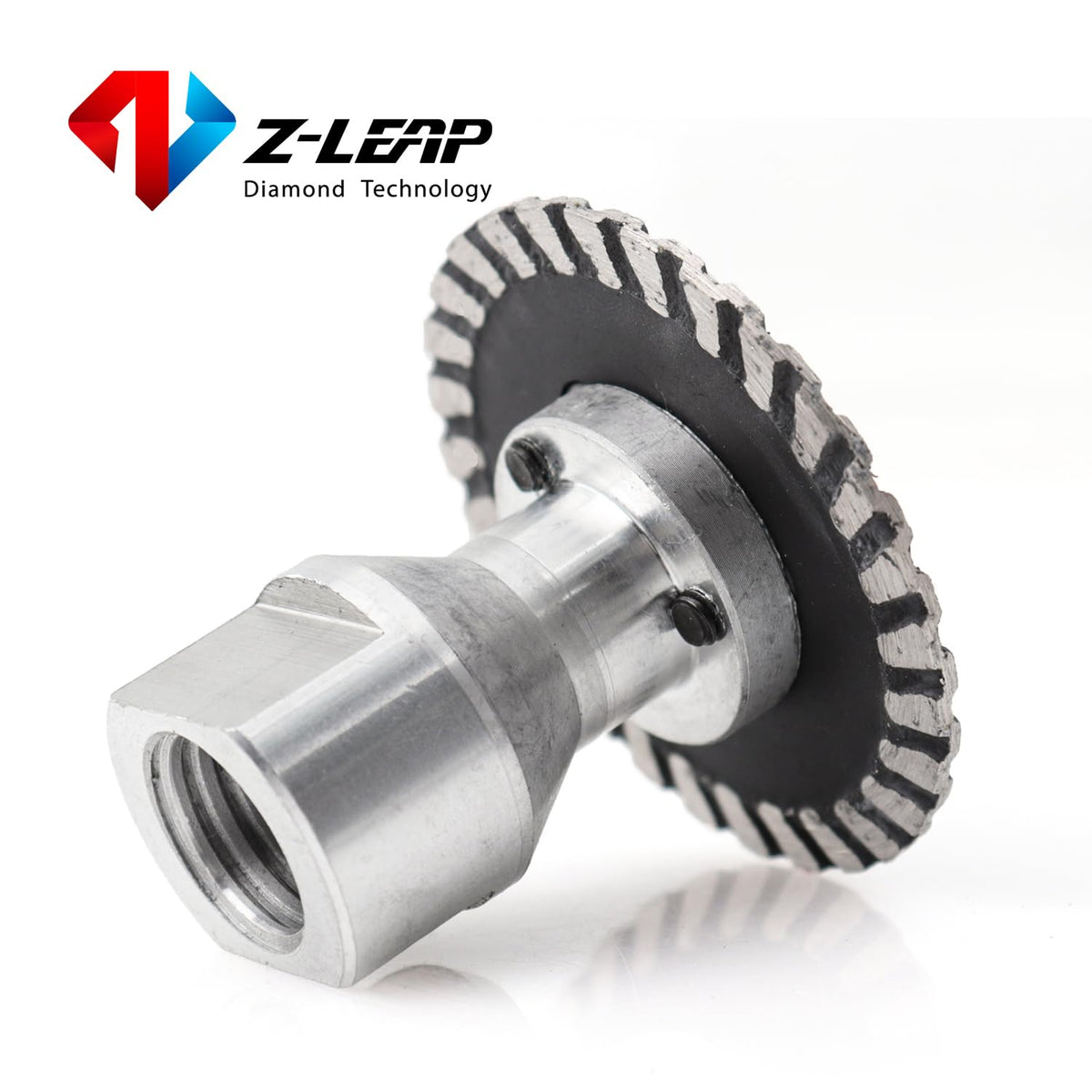 Z-LEAP engraving saw blade wet use for cool, clean cuts.