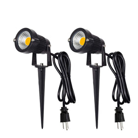 Z Outdoor landscape LED light with adjustable angle for garden pathways.