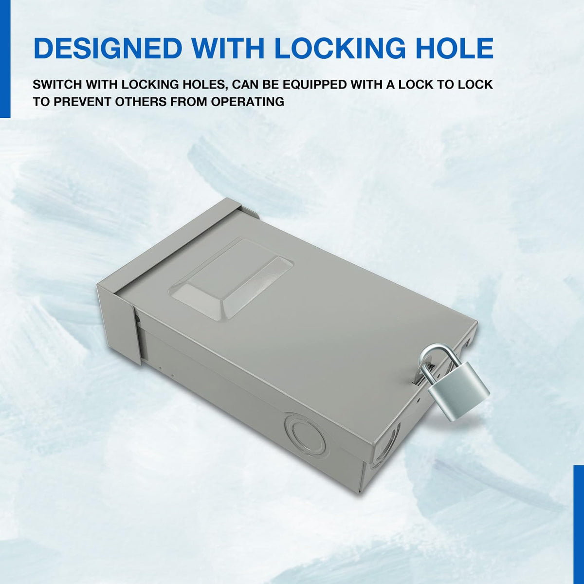 Z ZDS-60A six-pack provides ready replacements for multiple outdoor disconnects