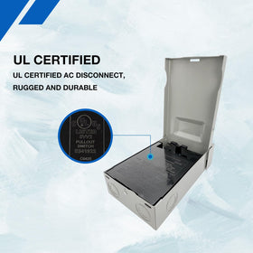Z ZDS-60A pullout handle kept OFF to prevent misplacement during maintenance