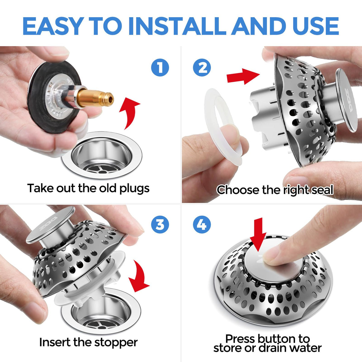 zaa easy install and remove design enables quick maintenance.