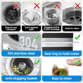zaa odor isolation feature for kitchen drain protection