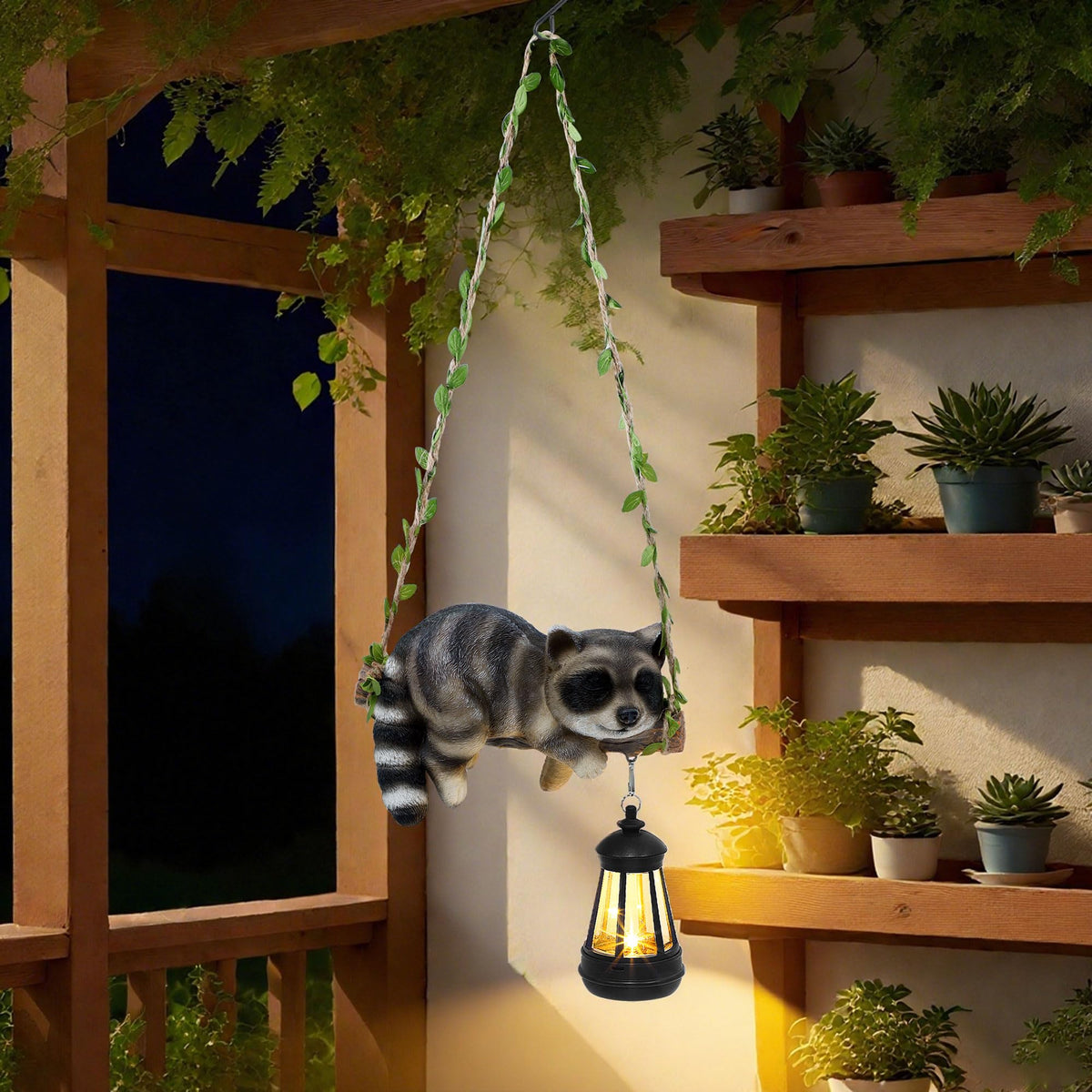 ZaaYee automatic solar night light activates after dark