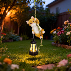 ZaaYee charming outdoor gift for cat lovers and decor fans