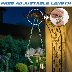 ZaaYee hanging statue with sturdy hook for easy mounting.