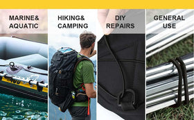 Zakous black bungee cord for reliable tie downs