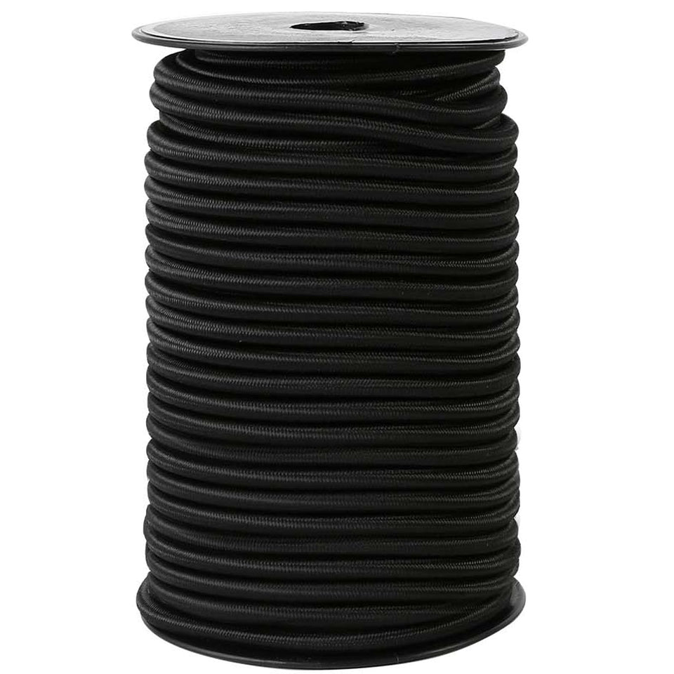 Zakous bungee cord roll quarter-inch 100ft for reliable load securing.