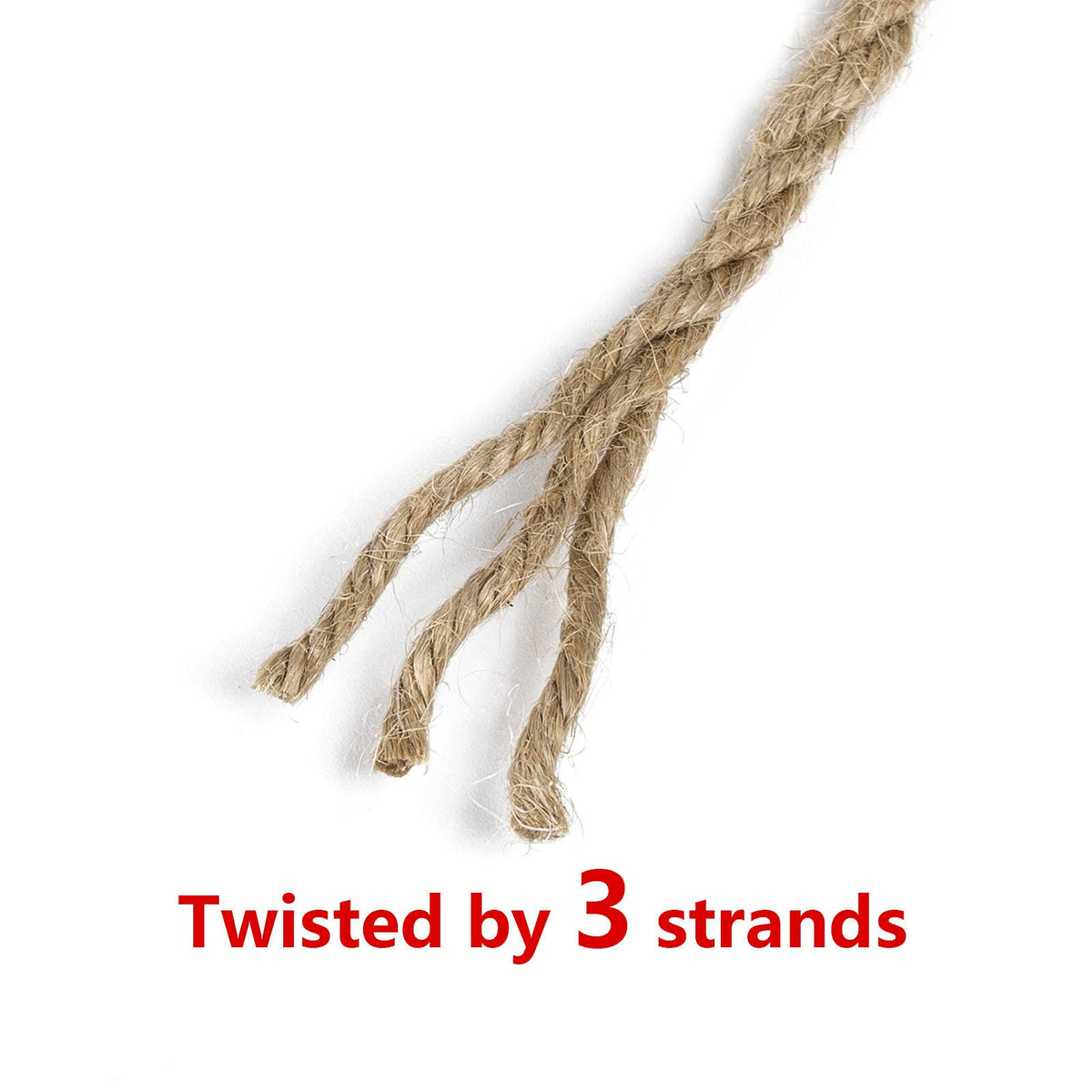 Zakous jute rope for cat scratching posts and home projects.