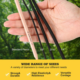 Zakous nylon outer shell resists wear and maintains tension