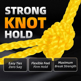Zakous rope used as boat tie-down for secure, fast handling on decks and docks.
