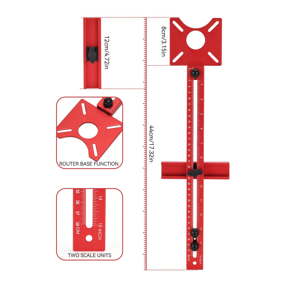 Zalaxt aluminum alloy construction highlights durability and long-lasting performance.