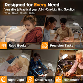 ZAPLIT night light mode provides gentle illumination for evenings