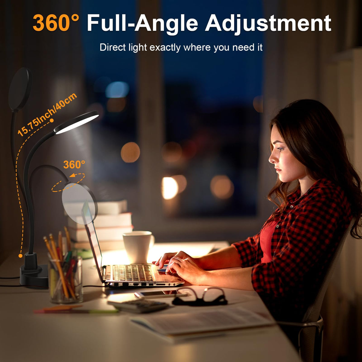 ZAPLIT timer-enabled desk lamp with auto-off options for energy savings.