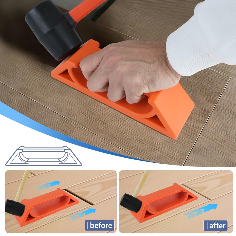 ZAPSIFOU compatible with laminate, vinyl, and engineered hardwood floating floors.