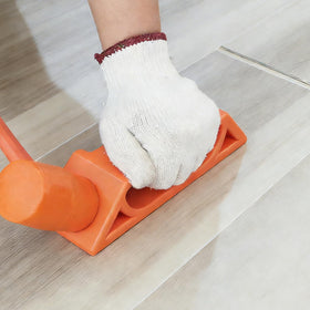 ZAPSIFOU Floor Gap Fixer Tool with adhesive pad for quick plank alignment.